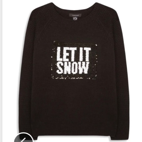 Atmosphere Sweaters - Atmosphere Let it snow sweater. Sz M ❄️❄️